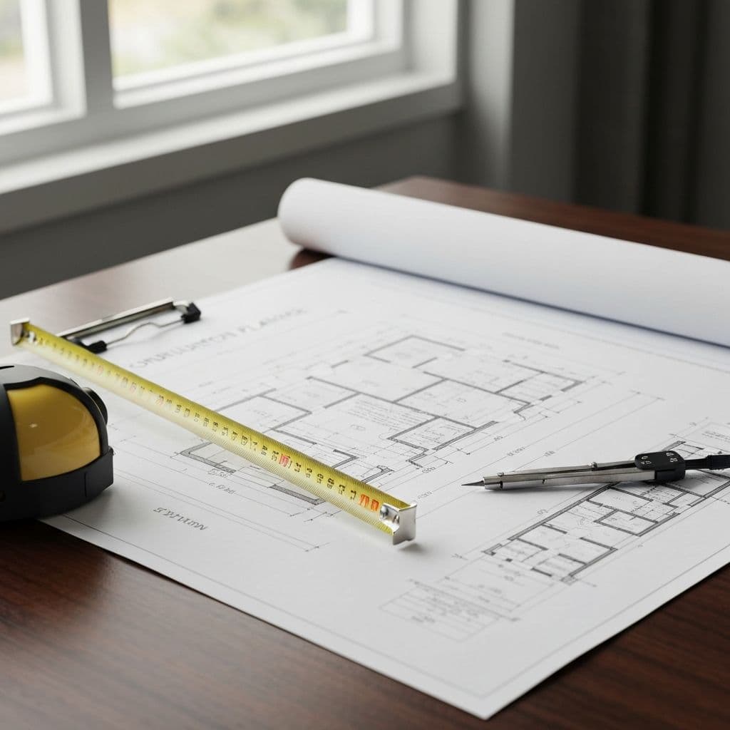 Construction blueprint
